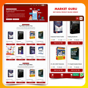 Digital Product Ready Website Theme